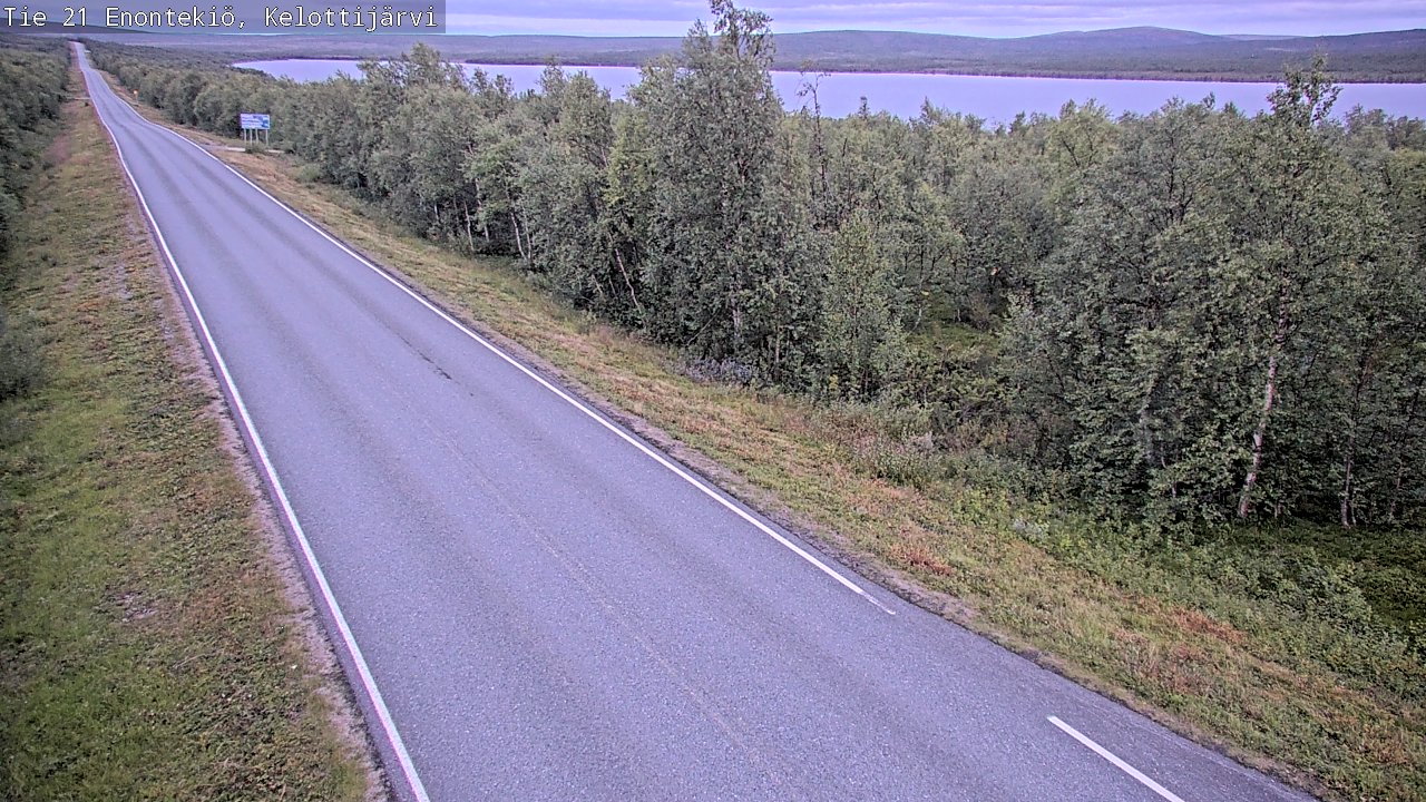 Kelikamerat Kuva Tie 21 Enontekiö, Kelottijärvi, Enontekiö, Lappi