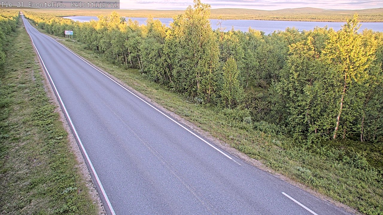 Kelikamerat Kuva Tie 21 Enontekiö, Kelottijärvi, Enontekiö, Lappi