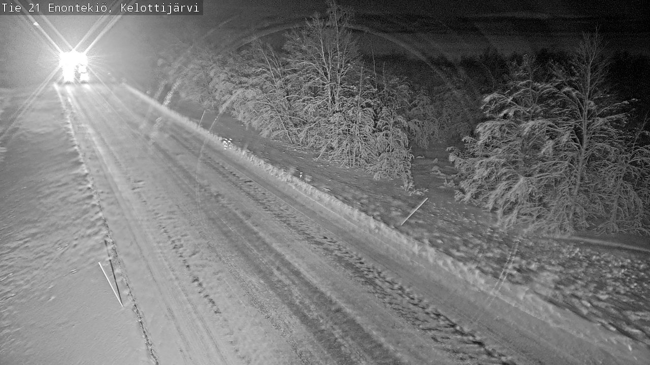 Kelikamerat Kuva Tie 21 Enontekiö, Kelottijärvi, Enontekiö, Lappi