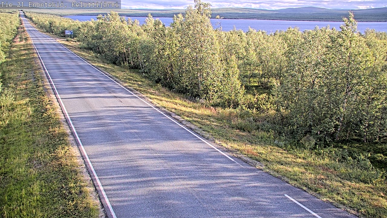 Kelikamerat Kuva Tie 21 Enontekiö, Kelottijärvi, Enontekiö, Lappi