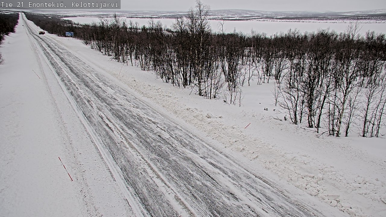 Kelikamerat Kuva Tie 21 Enontekiö, Kelottijärvi, Enontekiö, Lappi