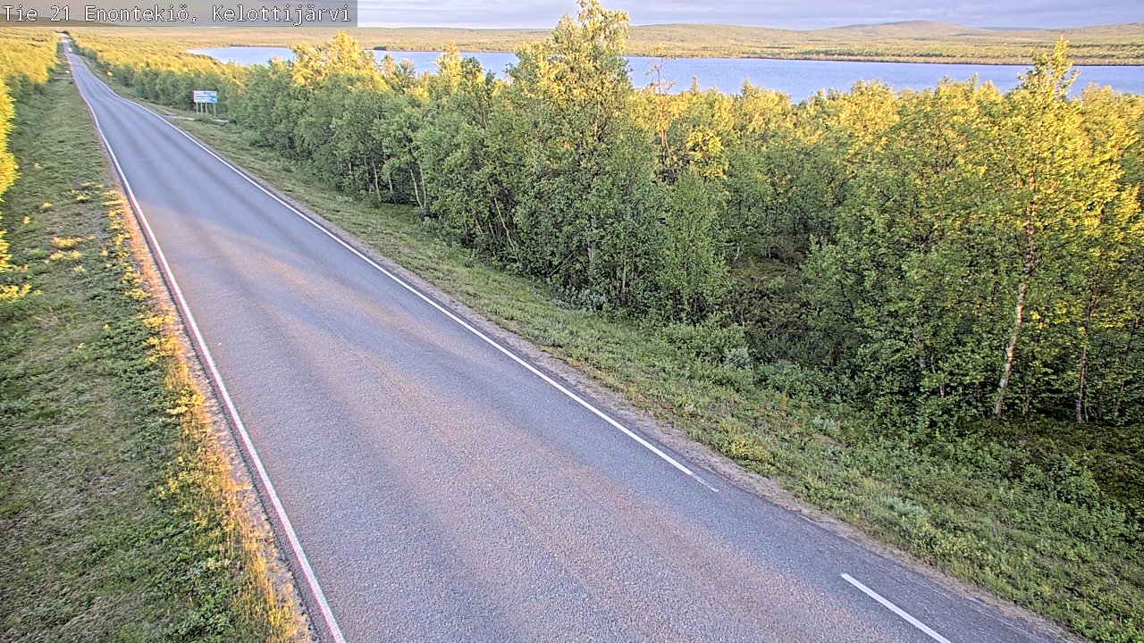 Kelikamerat Kuva Tie 21 Enontekiö, Kelottijärvi, Enontekiö, Lappi