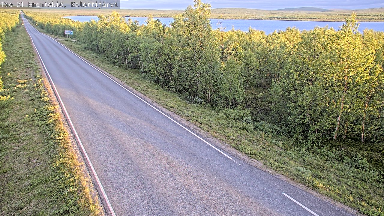 Kelikamerat Kuva Tie 21 Enontekiö, Kelottijärvi, Enontekiö, Lappi