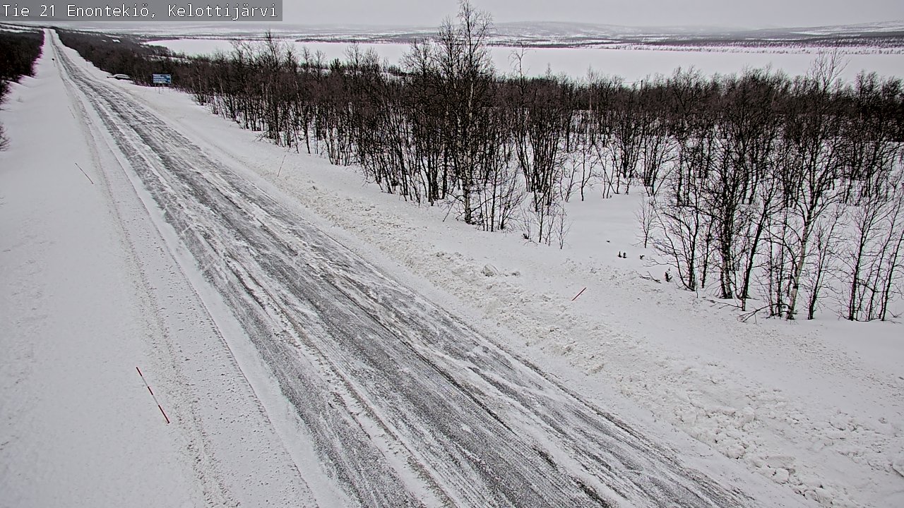 Kelikamerat Kuva Tie 21 Enontekiö, Kelottijärvi, Enontekiö, Lappi