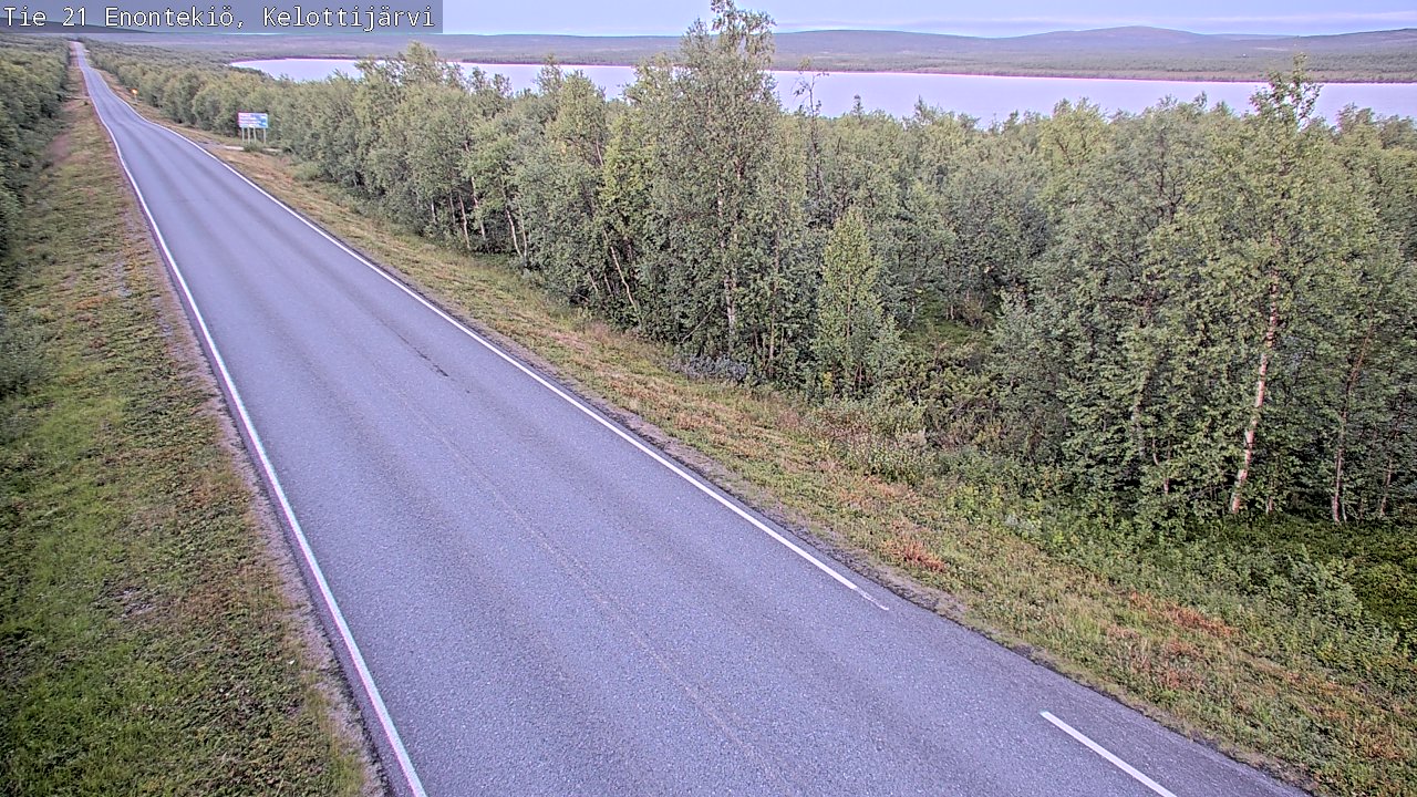 Kelikamerat Kuva Tie 21 Enontekiö, Kelottijärvi, Enontekiö, Lappi