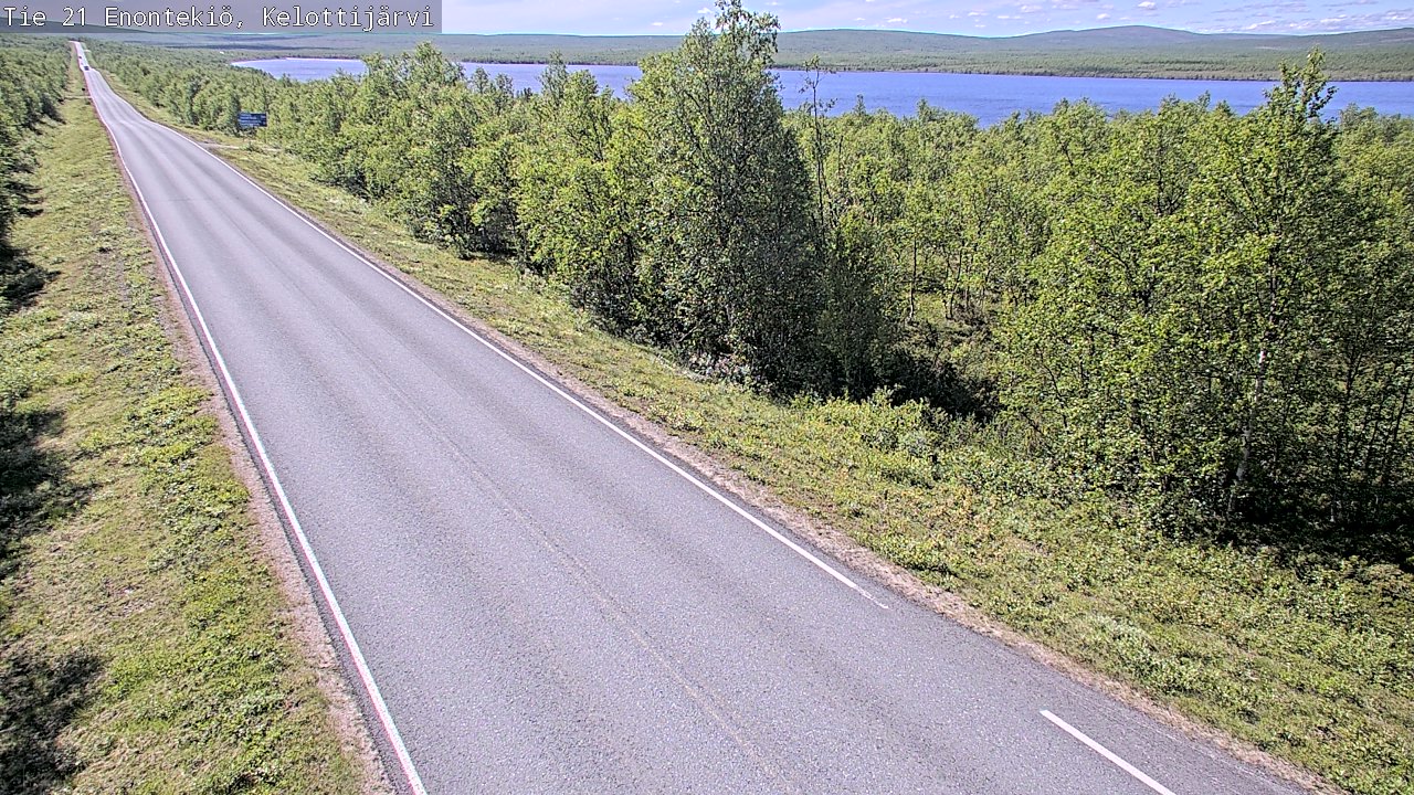 Kelikamerat Kuva Tie 21 Enontekiö, Kelottijärvi, Enontekiö, Lappi