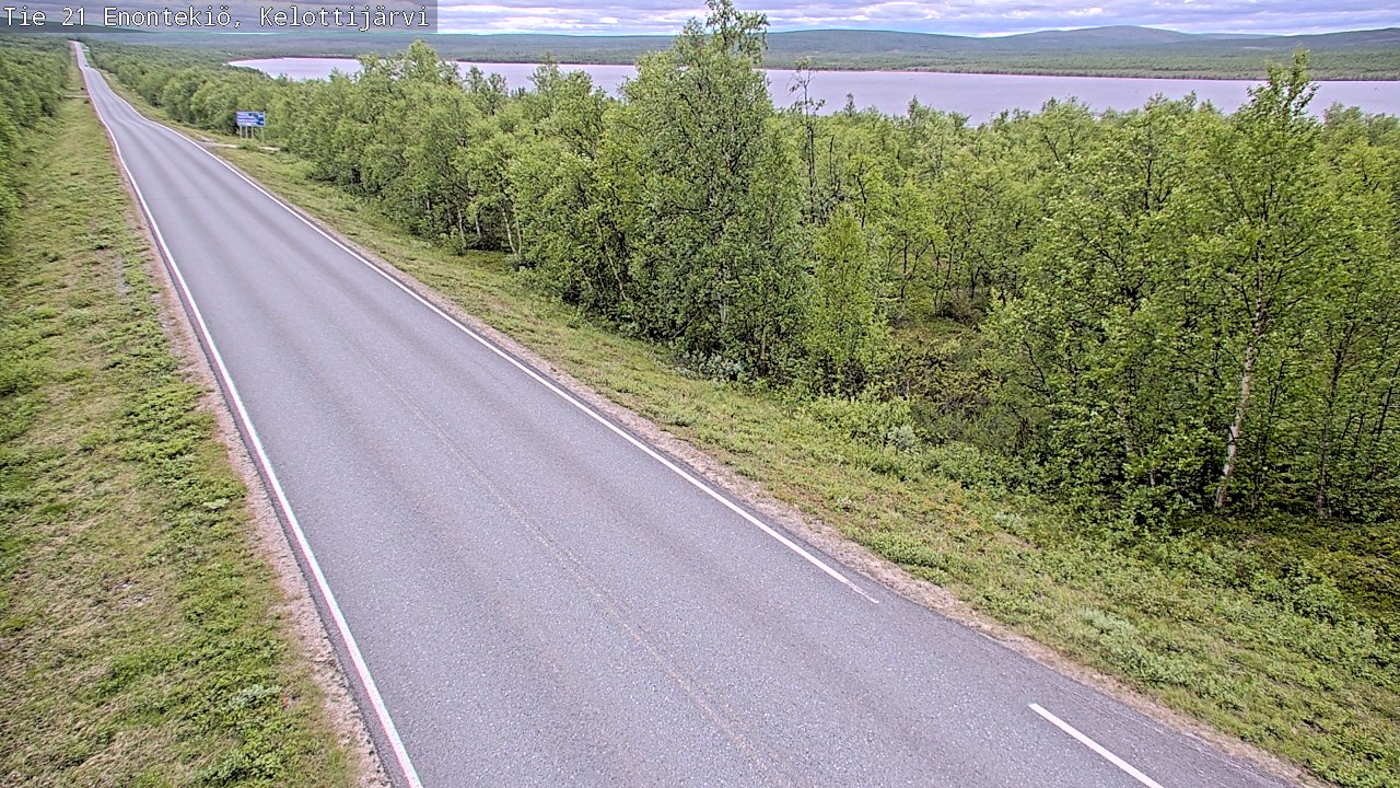 Kelikamerat Kuva Tie 21 Enontekiö, Kelottijärvi, Enontekiö, Lappi