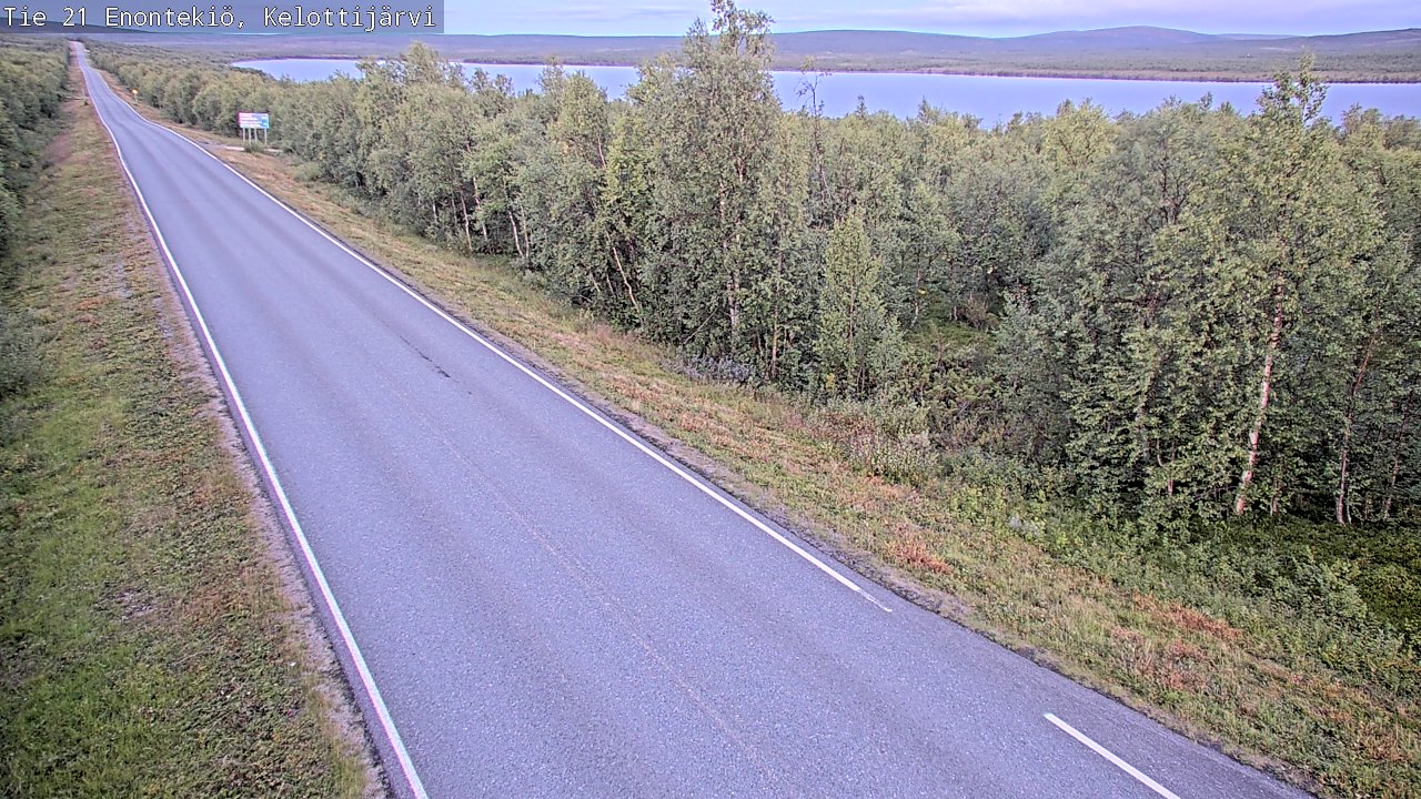 Kelikamerat Kuva Tie 21 Enontekiö, Kelottijärvi, Enontekiö, Lappi