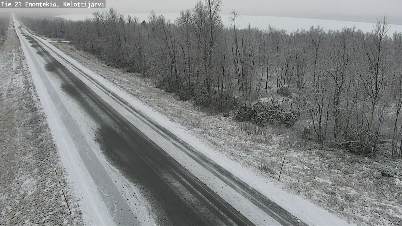Kelikamerat Kuva Tie 21 Enontekiö, Kelottijärvi, Enontekiö, Lappi