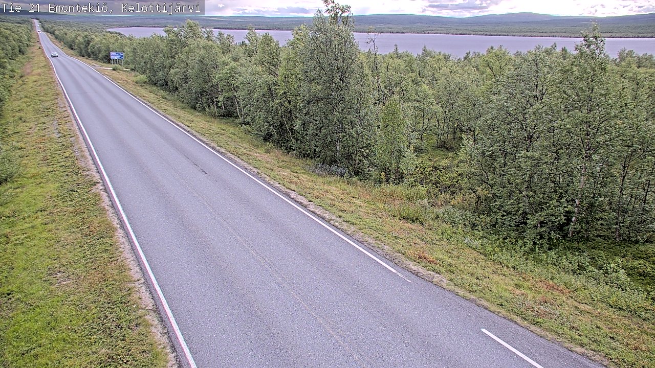 Kelikamerat Kuva Tie 21 Enontekiö, Kelottijärvi, Enontekiö, Lappi