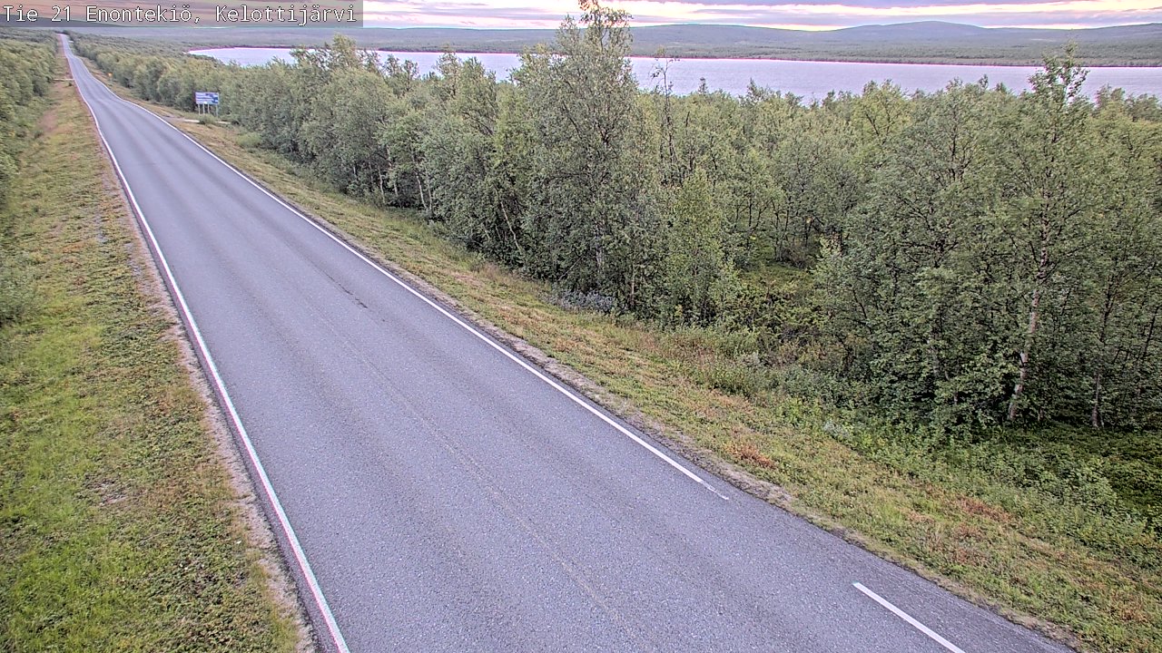 Kelikamerat Kuva Tie 21 Enontekiö, Kelottijärvi, Enontekiö, Lappi