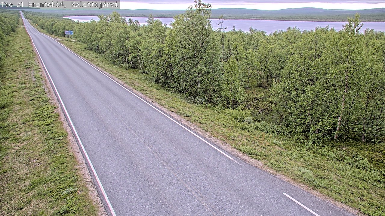 Kelikamerat Kuva Tie 21 Enontekiö, Kelottijärvi, Enontekiö, Lappi