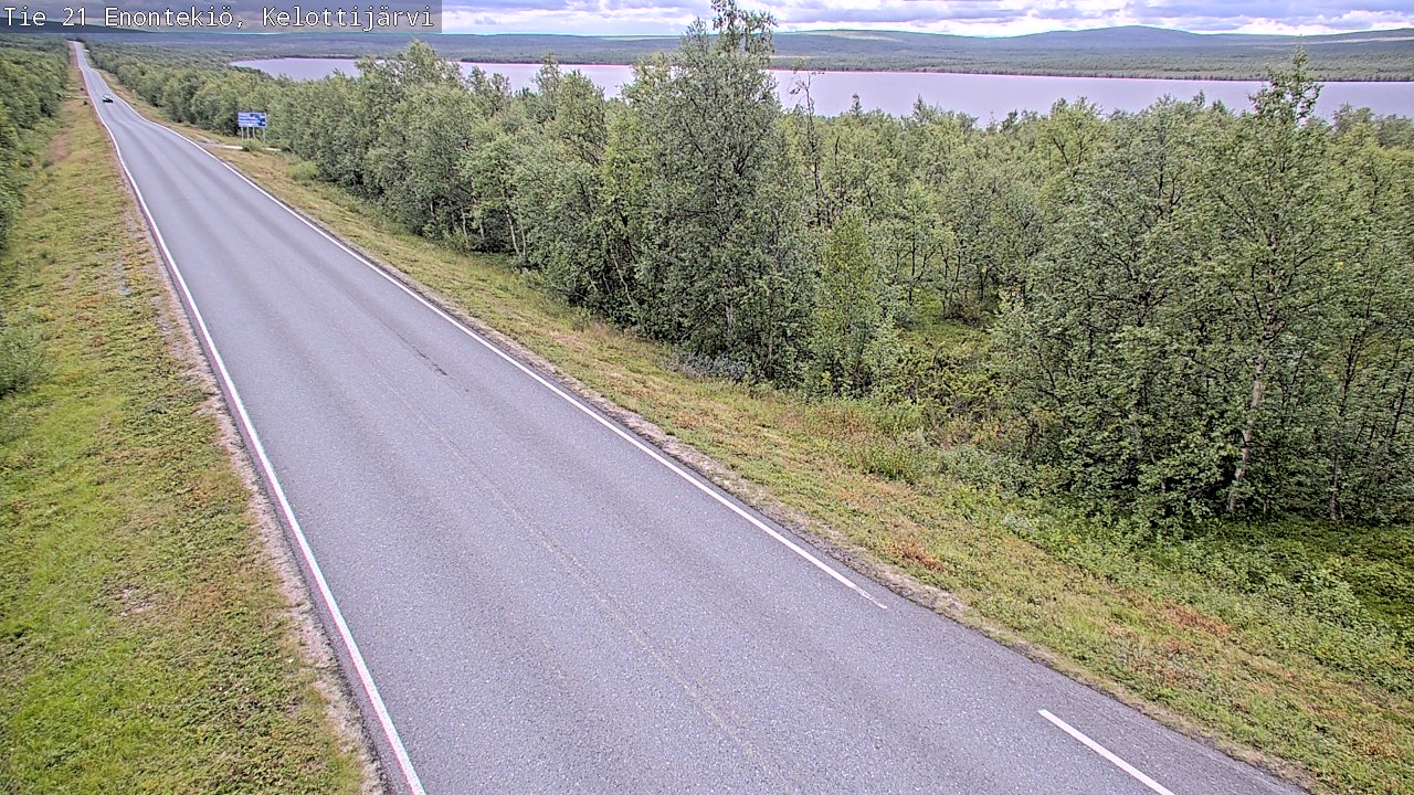 Kelikamerat Kuva Tie 21 Enontekiö, Kelottijärvi, Enontekiö, Lappi