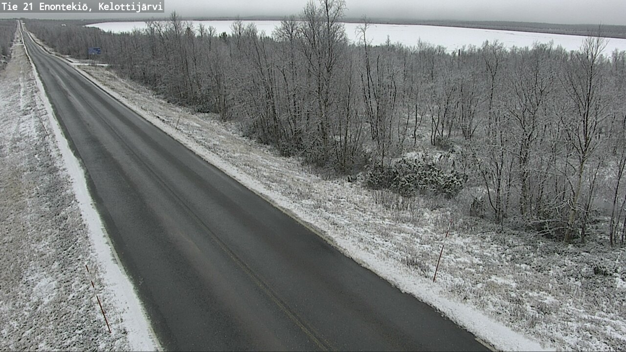 Kelikamerat Kuva Tie 21 Enontekiö, Kelottijärvi, Enontekiö, Lappi