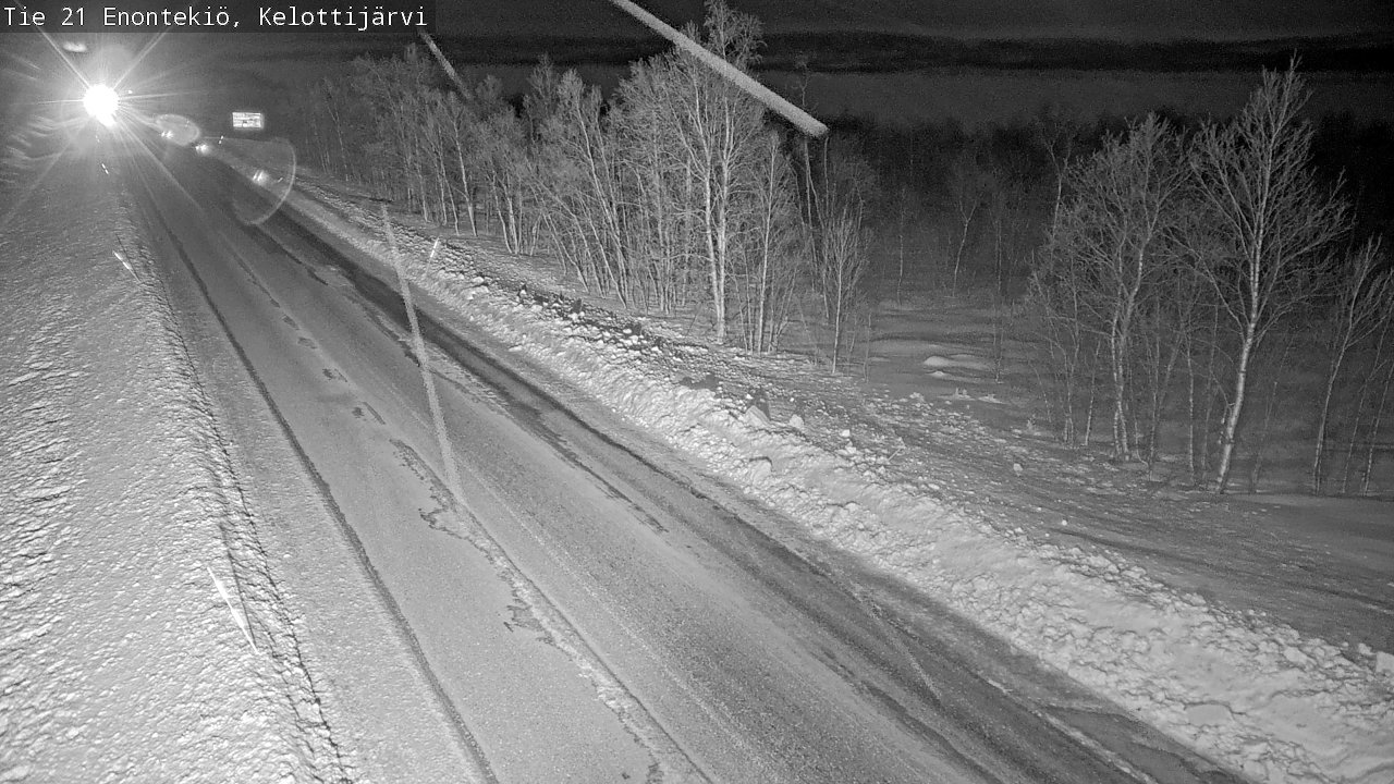 Kelikamerat Kuva Tie 21 Enontekiö, Kelottijärvi, Enontekiö, Lappi