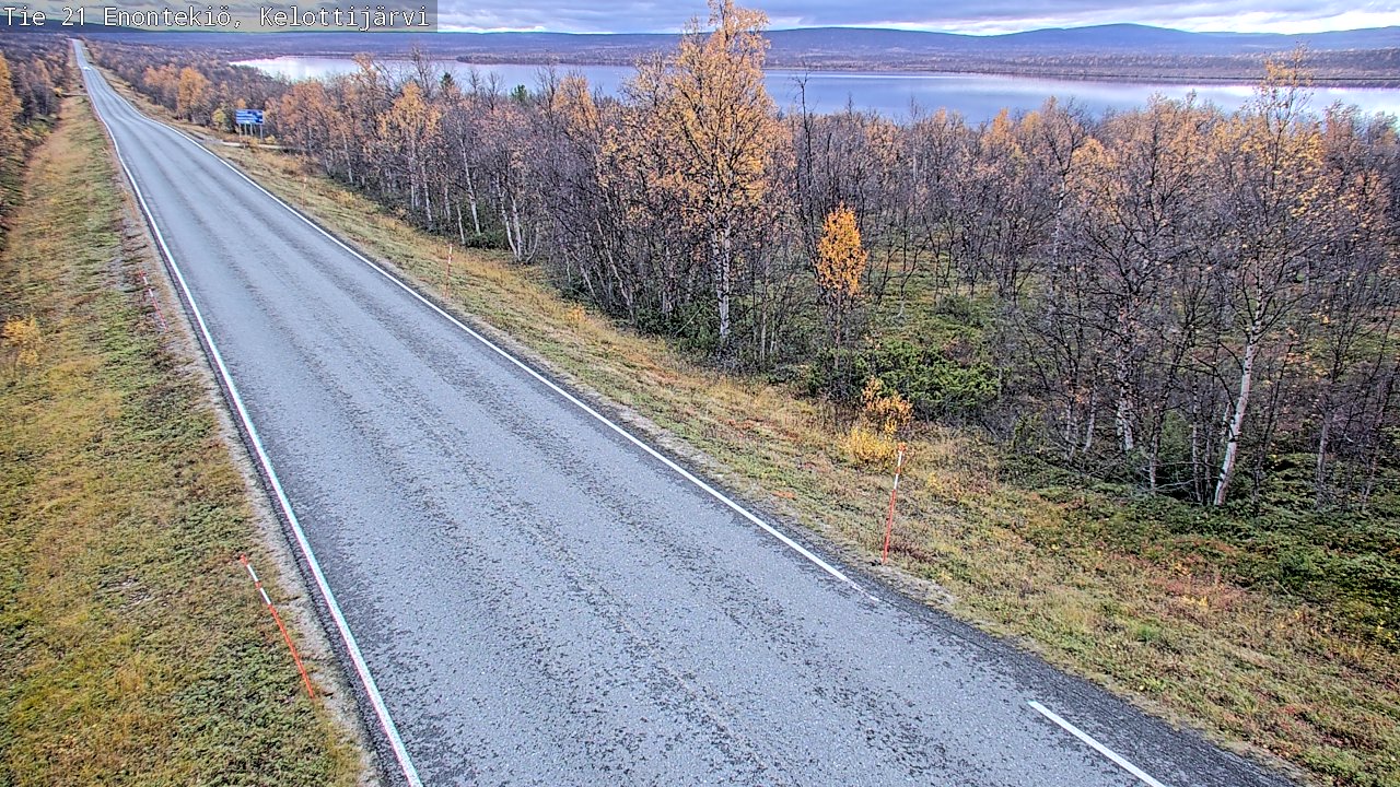 Kelikamerat Kuva Tie 21 Enontekiö, Kelottijärvi, Enontekiö, Lappi