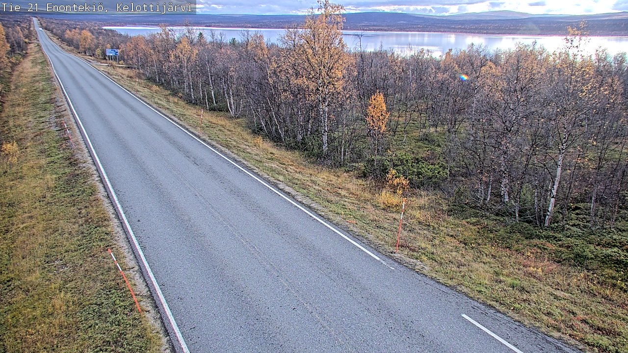 Kelikamerat Kuva Tie 21 Enontekiö, Kelottijärvi, Enontekiö, Lappi