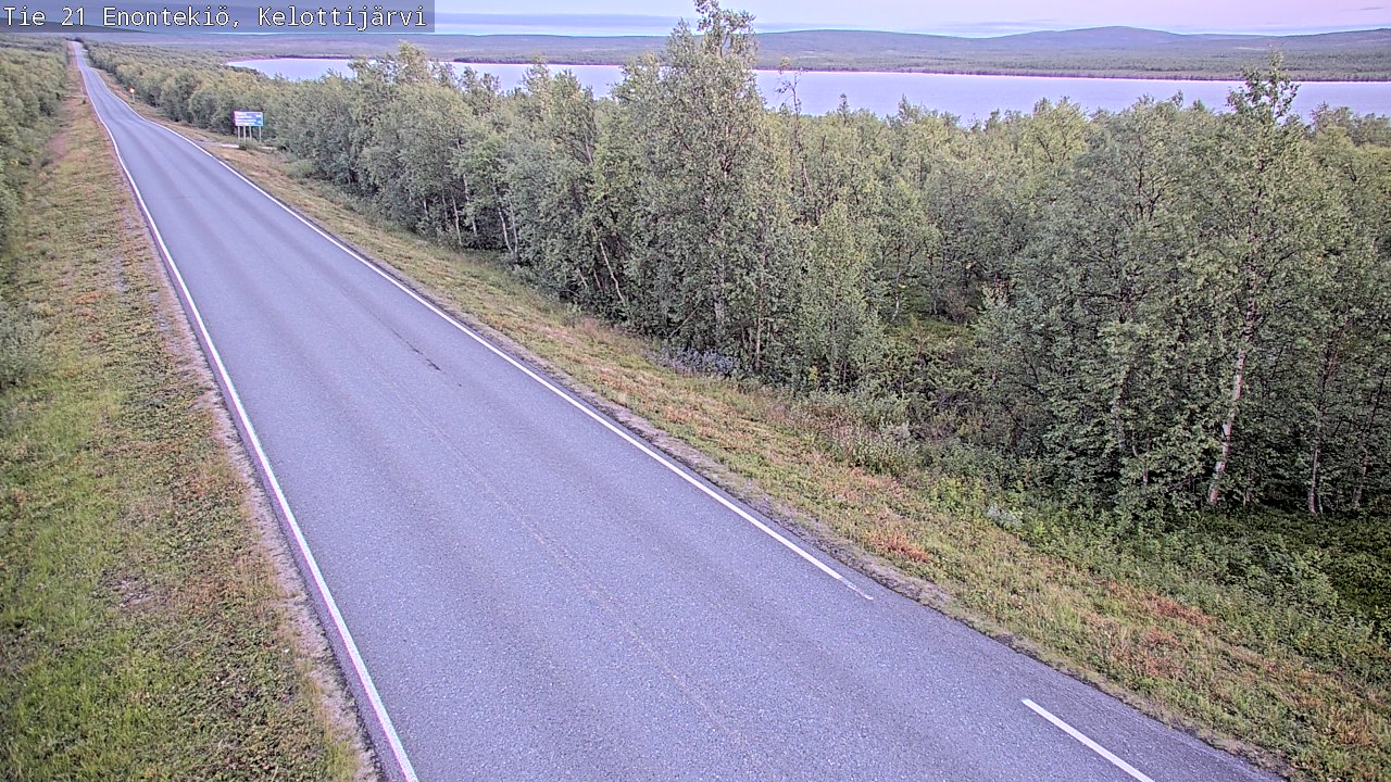 Kelikamerat Kuva Tie 21 Enontekiö, Kelottijärvi, Enontekiö, Lappi