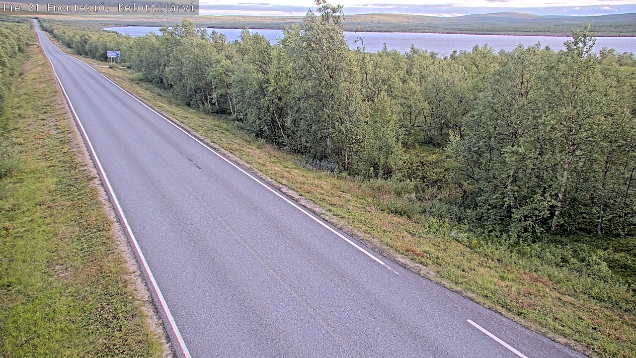 Kelikamerat Kuva Tie 21 Enontekiö, Kelottijärvi, Enontekiö, Lappi