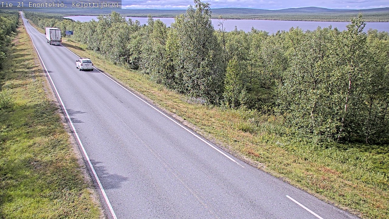 Kelikamerat Kuva Tie 21 Enontekiö, Kelottijärvi, Enontekiö, Lappi