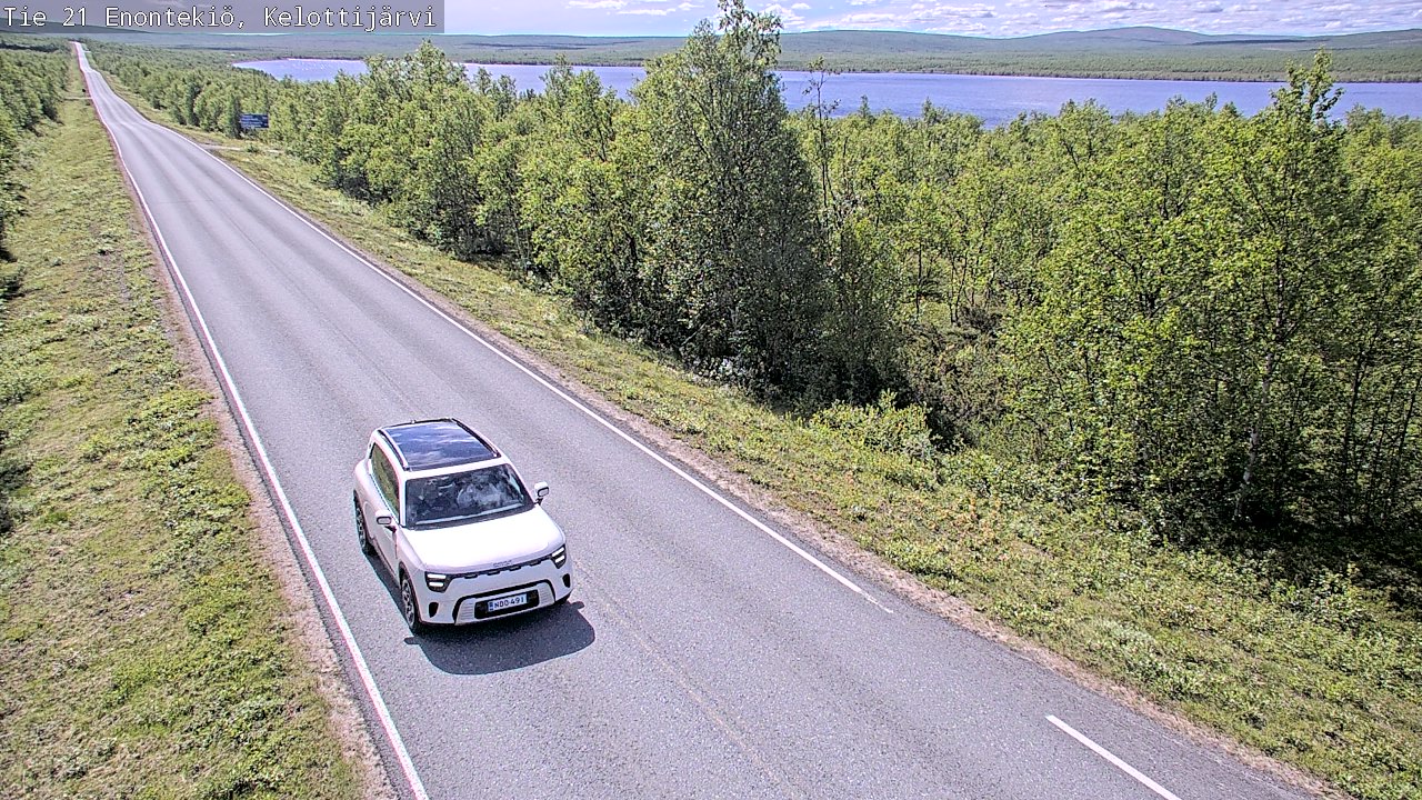 Kelikamerat Kuva Tie 21 Enontekiö, Kelottijärvi, Enontekiö, Lappi