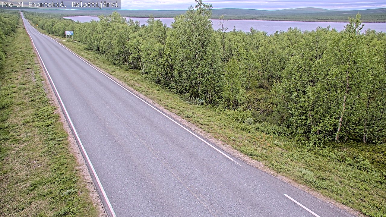 Kelikamerat Kuva Tie 21 Enontekiö, Kelottijärvi, Enontekiö, Lappi