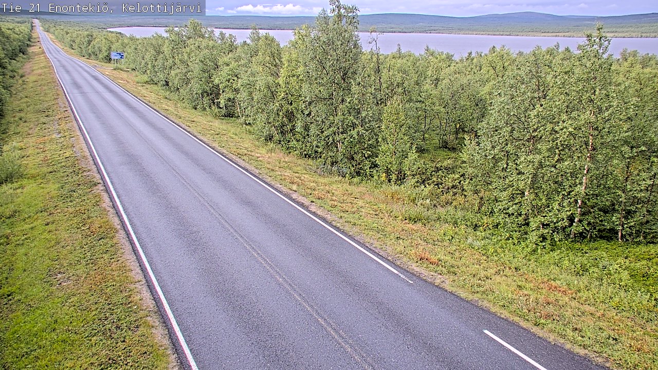 Kelikamerat Kuva Tie 21 Enontekiö, Kelottijärvi, Enontekiö, Lappi