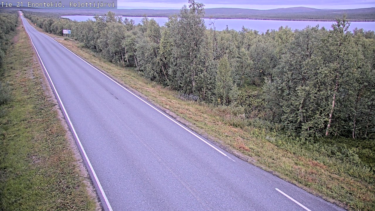 Kelikamerat Kuva Tie 21 Enontekiö, Kelottijärvi, Enontekiö, Lappi