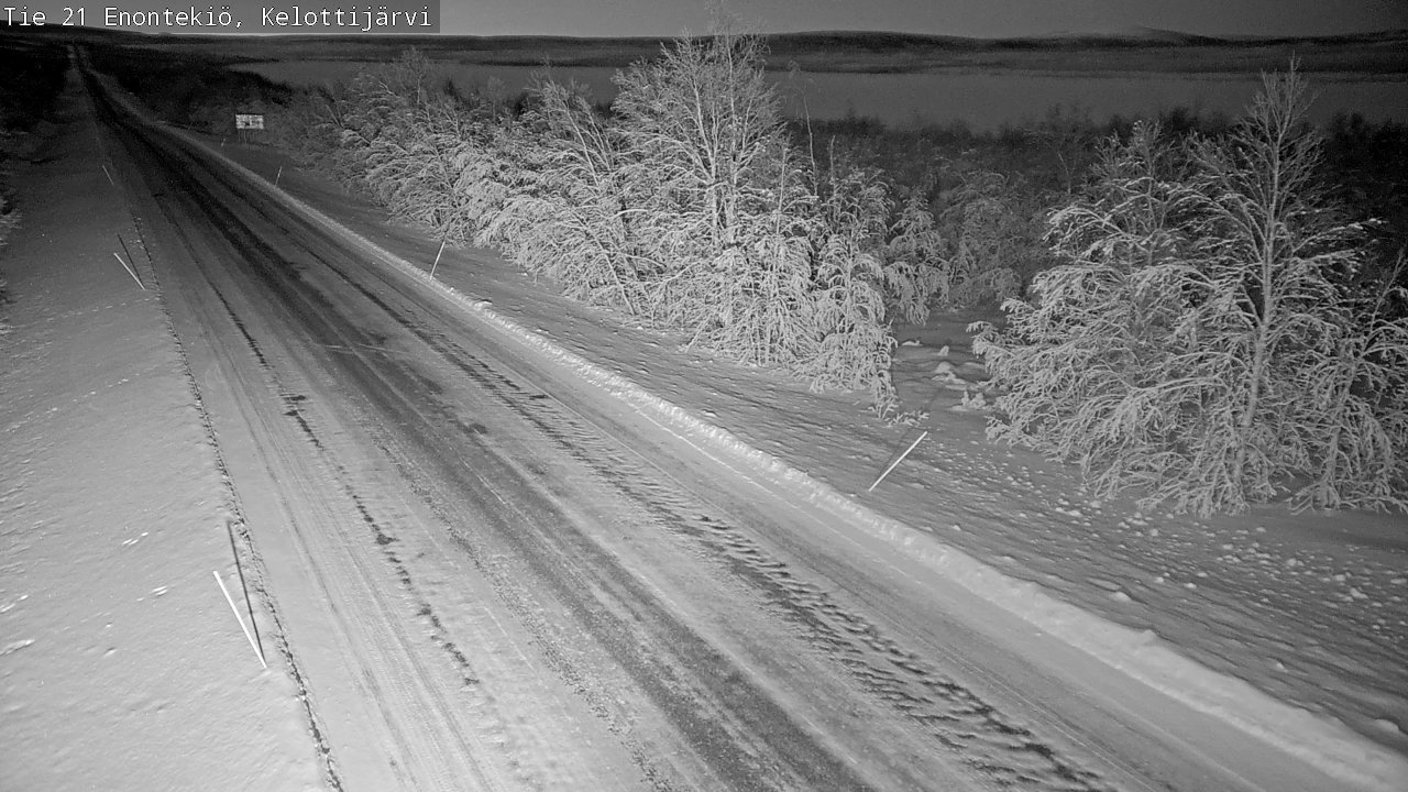 Kelikamerat Kuva Tie 21 Enontekiö, Kelottijärvi, Enontekiö, Lappi