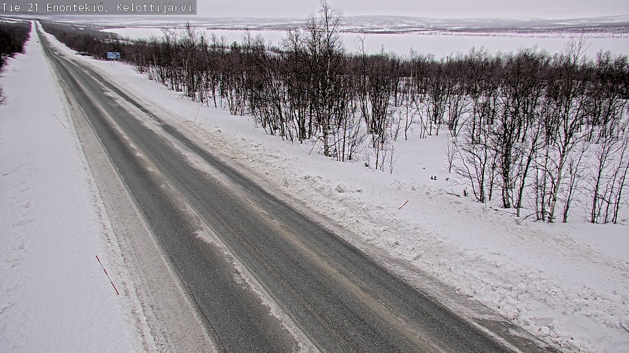 Kelikamerat Kuva Tie 21 Enontekiö, Kelottijärvi, Enontekiö, Lappi