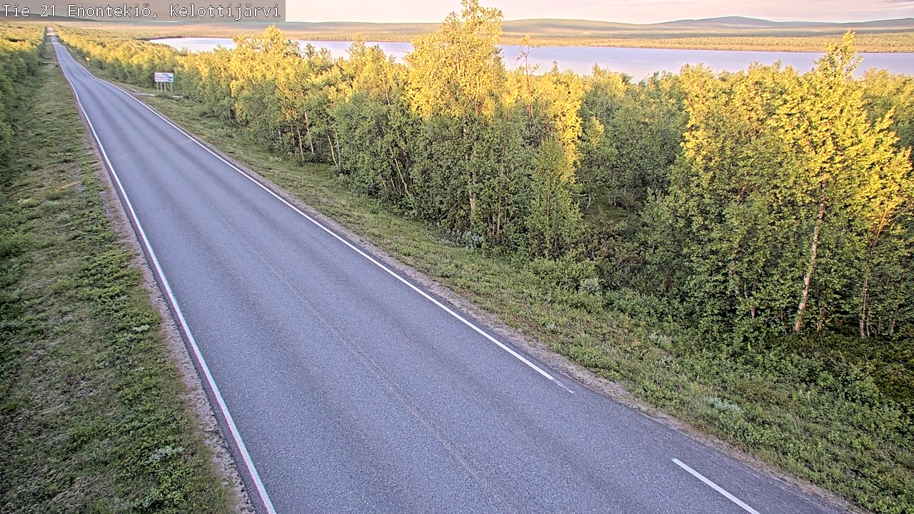 Kelikamerat Kuva Tie 21 Enontekiö, Kelottijärvi, Enontekiö, Lappi