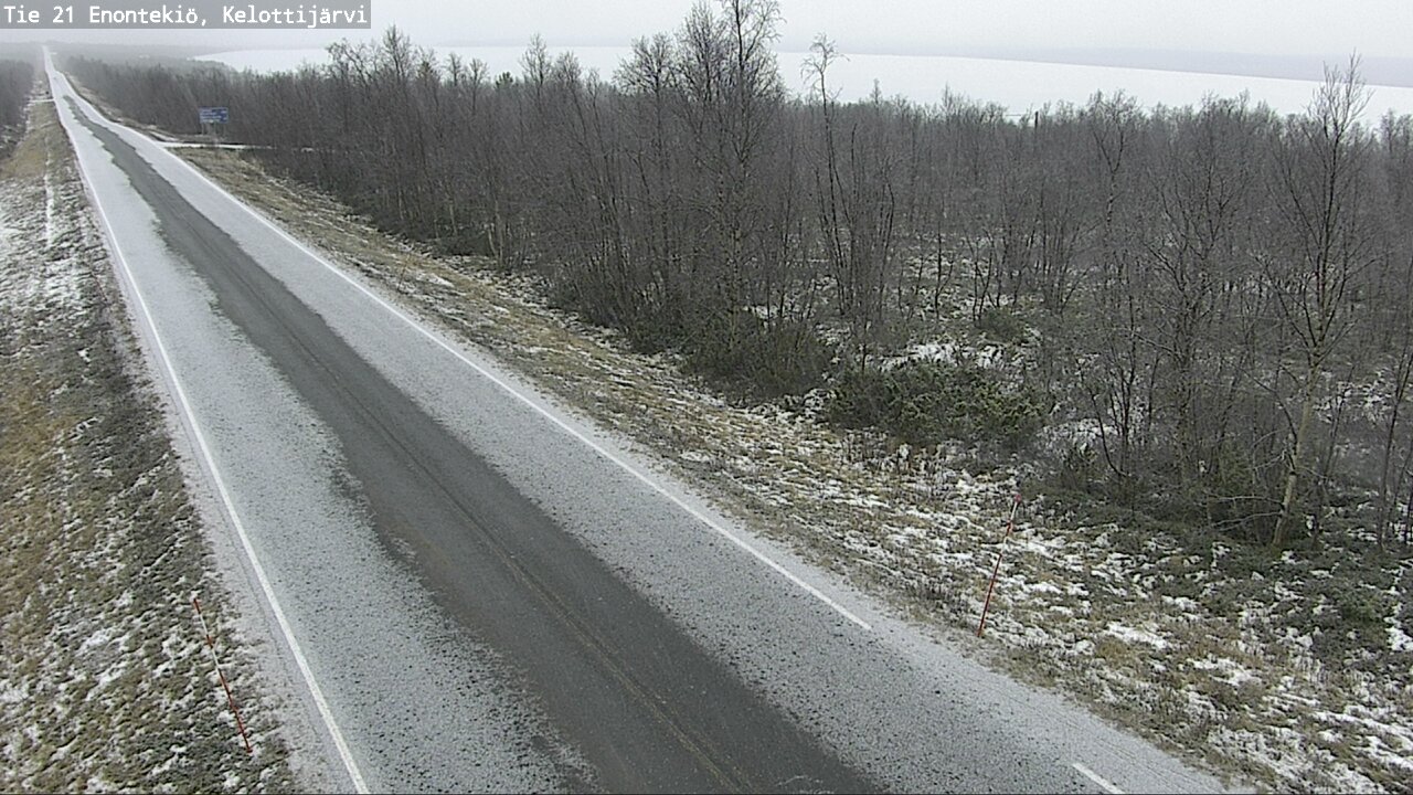 Kelikamerat Kuva Tie 21 Enontekiö, Kelottijärvi, Enontekiö, Lappi