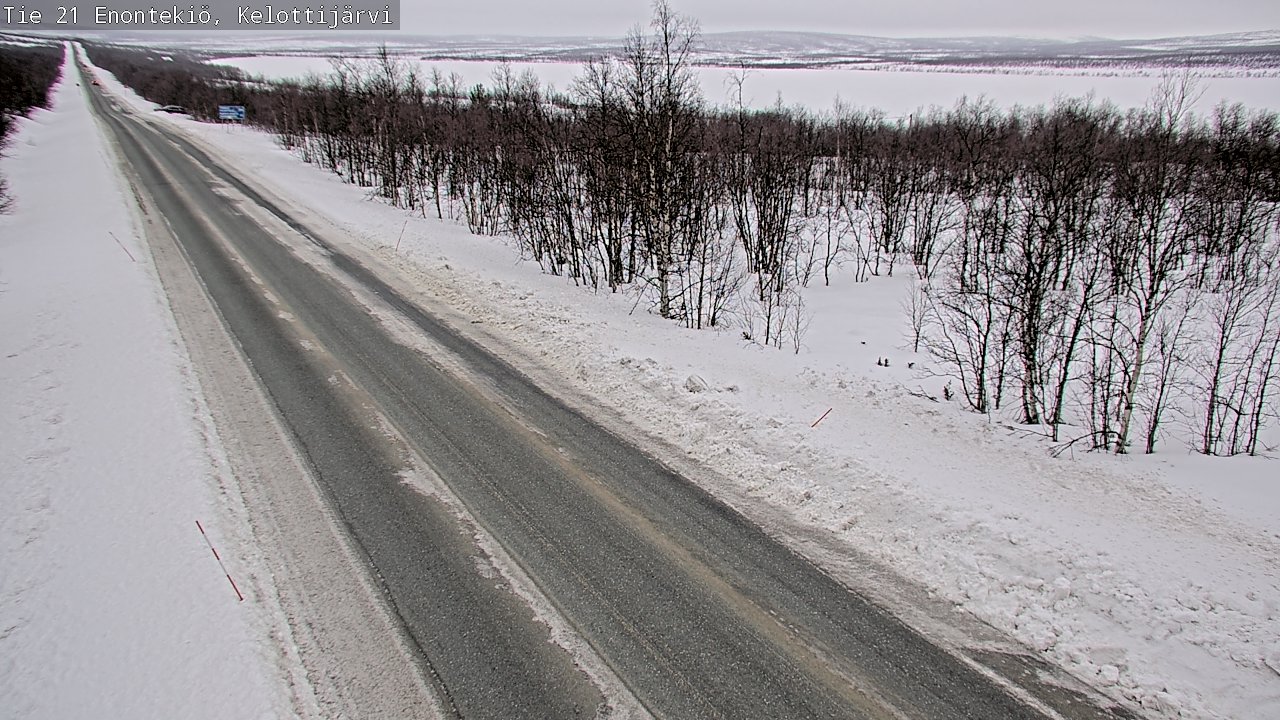 Kelikamerat Kuva Tie 21 Enontekiö, Kelottijärvi, Enontekiö, Lappi