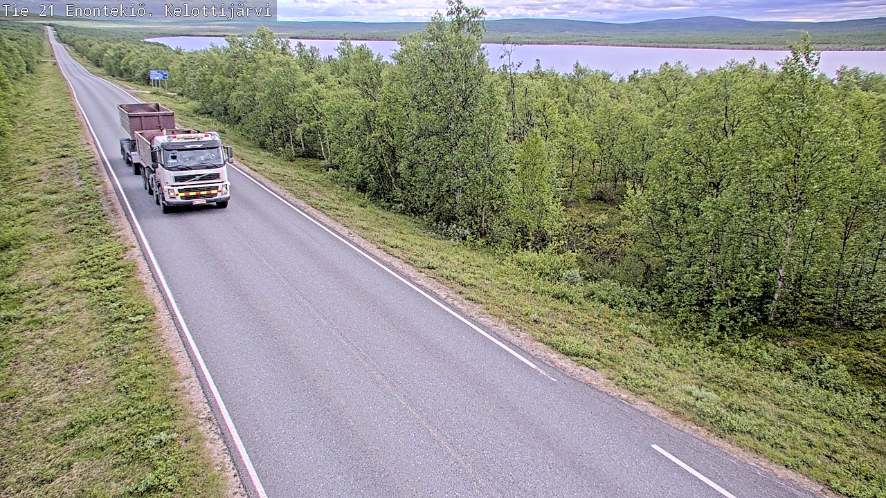 Kelikamerat Kuva Tie 21 Enontekiö, Kelottijärvi, Enontekiö, Lappi