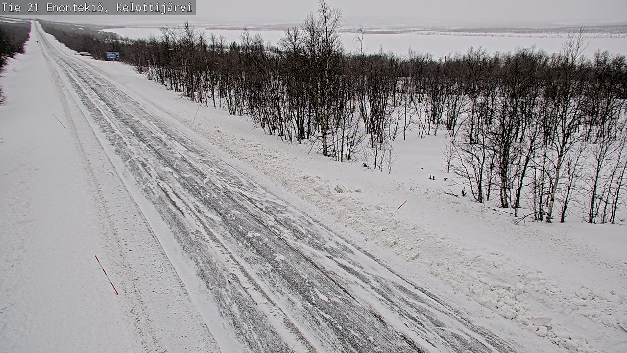 Kelikamerat Kuva Tie 21 Enontekiö, Kelottijärvi, Enontekiö, Lappi