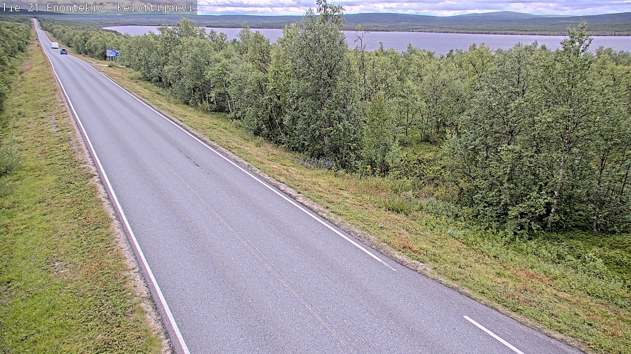 Kelikamerat Kuva Tie 21 Enontekiö, Kelottijärvi, Enontekiö, Lappi