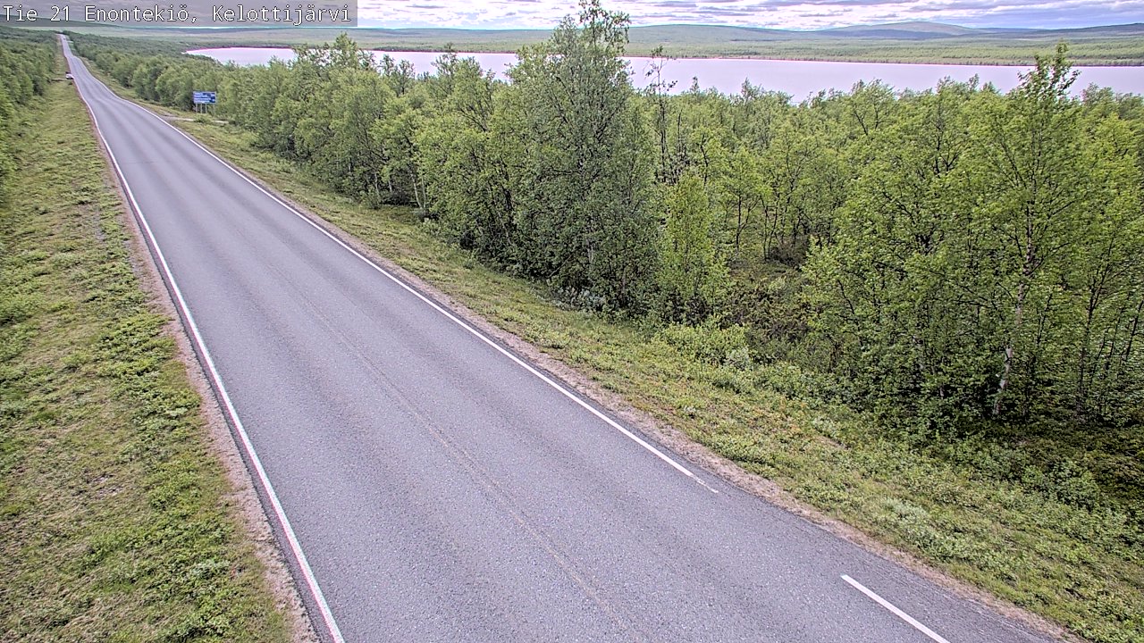 Kelikamerat Kuva Tie 21 Enontekiö, Kelottijärvi, Enontekiö, Lappi