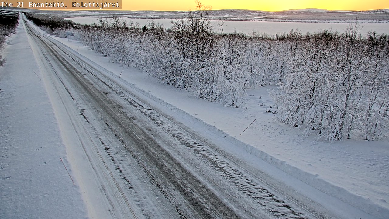 Kelikamerat Kuva Tie 21 Enontekiö, Kelottijärvi, Enontekiö, Lappi