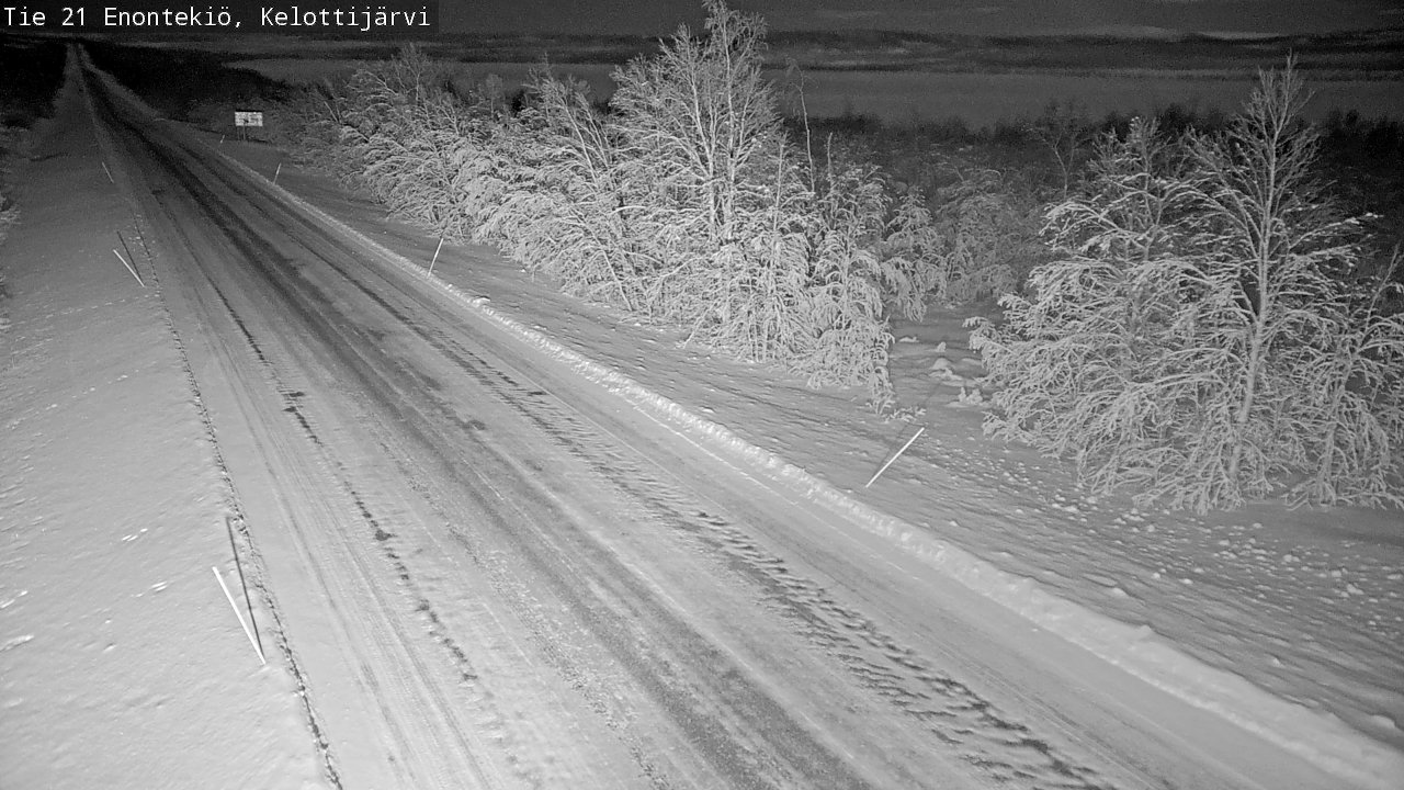 Kelikamerat Kuva Tie 21 Enontekiö, Kelottijärvi, Enontekiö, Lappi
