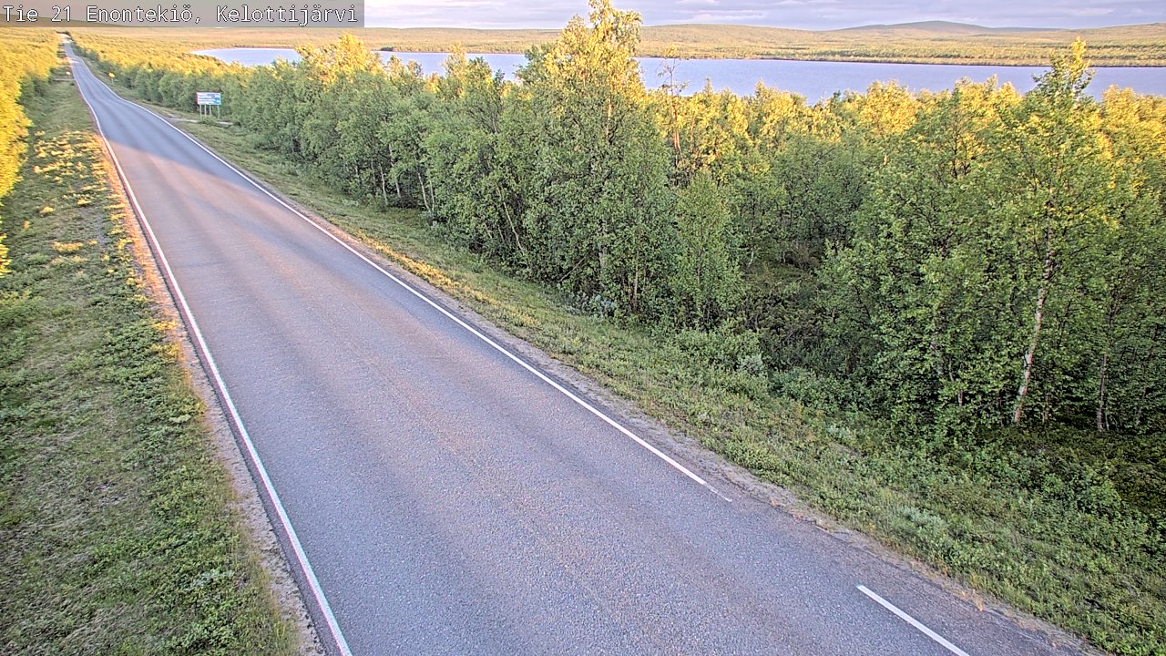 Kelikamerat Kuva Tie 21 Enontekiö, Kelottijärvi, Enontekiö, Lappi