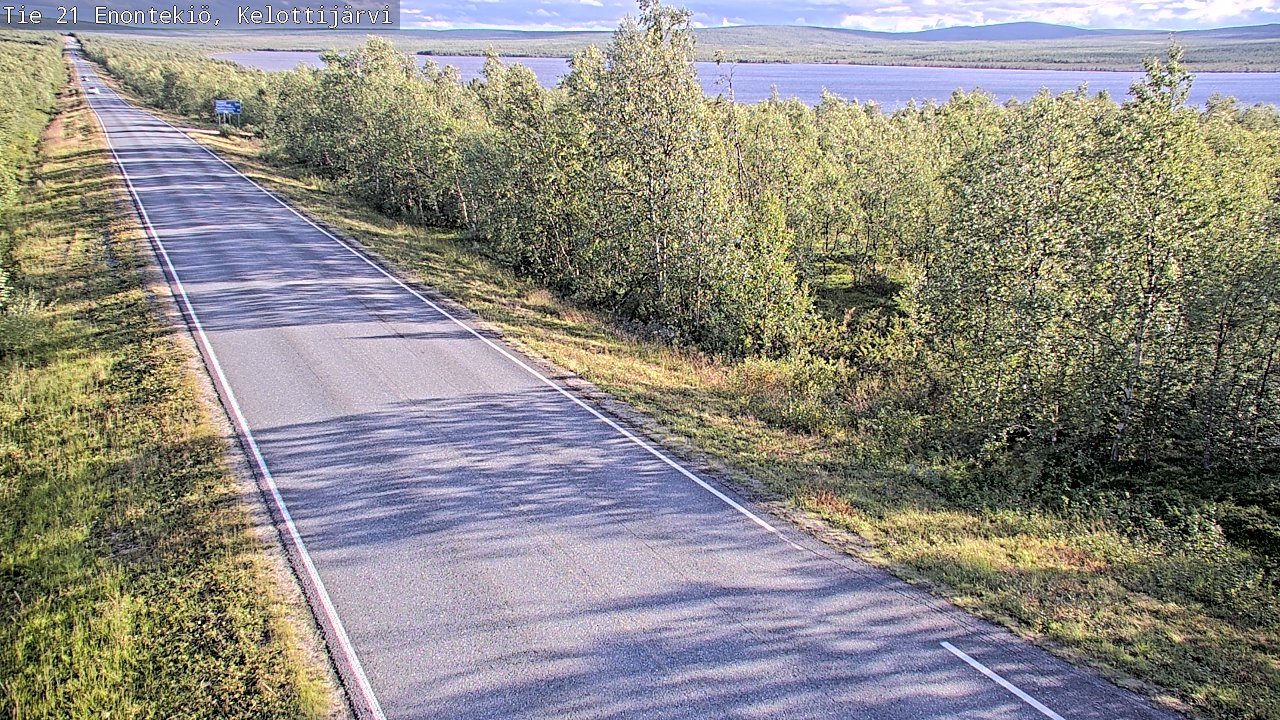 Kelikamerat Kuva Tie 21 Enontekiö, Kelottijärvi, Enontekiö, Lappi
