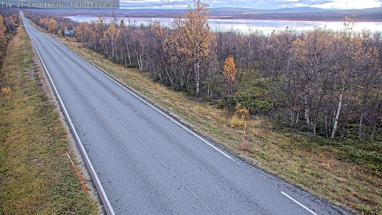Kelikamerat Kuva Tie 21 Enontekiö, Kelottijärvi, Enontekiö, Lappi