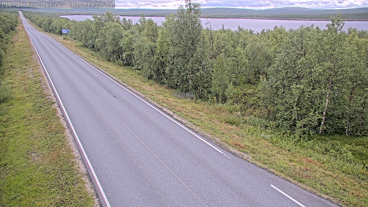 Kelikamerat Kuva Tie 21 Enontekiö, Kelottijärvi, Enontekiö, Lappi