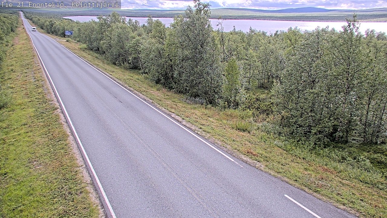 Kelikamerat Kuva Tie 21 Enontekiö, Kelottijärvi, Enontekiö, Lappi