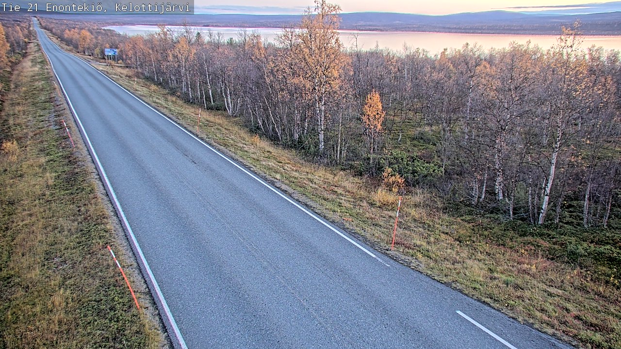 Kelikamerat Kuva Tie 21 Enontekiö, Kelottijärvi, Enontekiö, Lappi