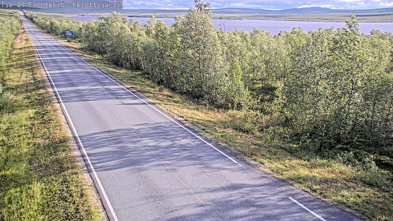 Kelikamerat Kuva Tie 21 Enontekiö, Kelottijärvi, Enontekiö, Lappi