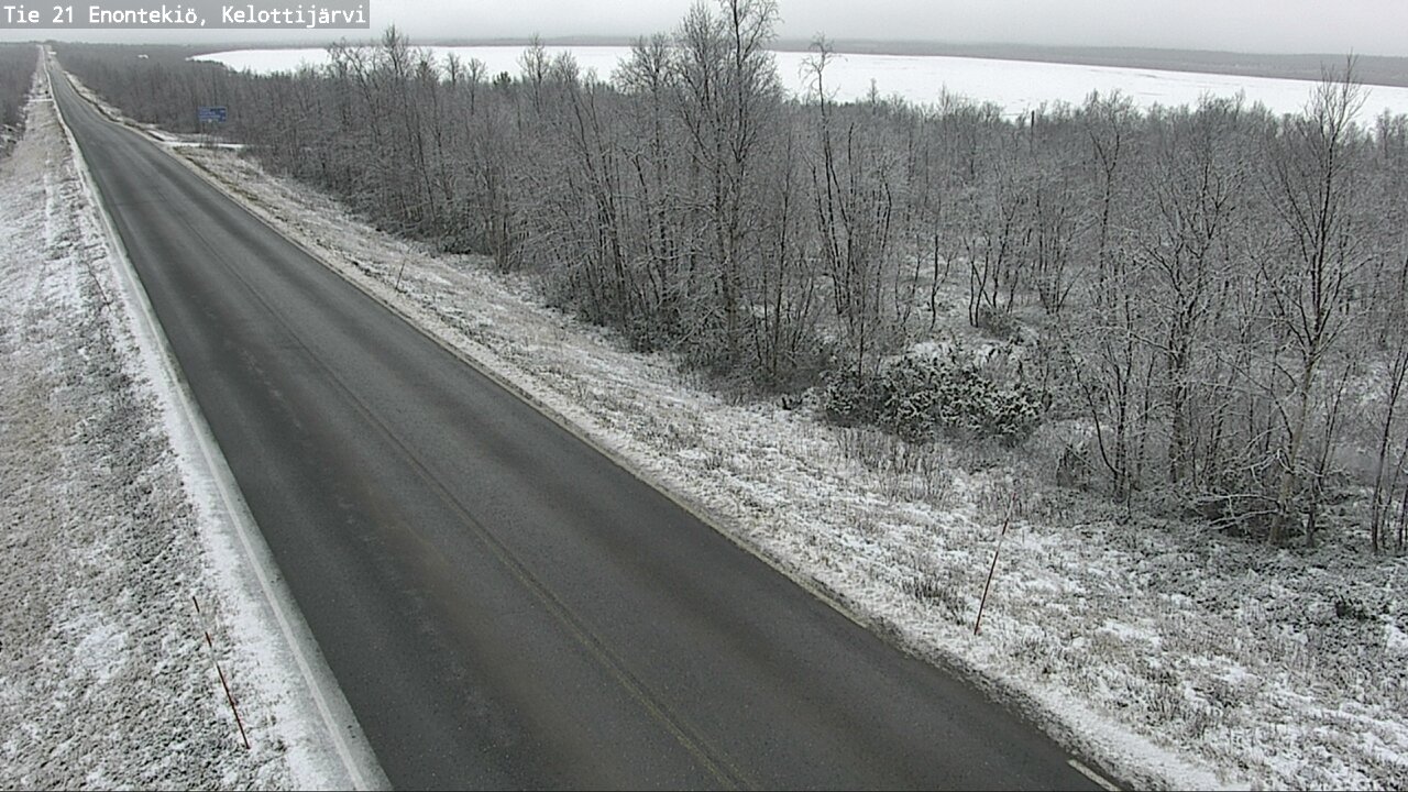 Kelikamerat Kuva Tie 21 Enontekiö, Kelottijärvi, Enontekiö, Lappi