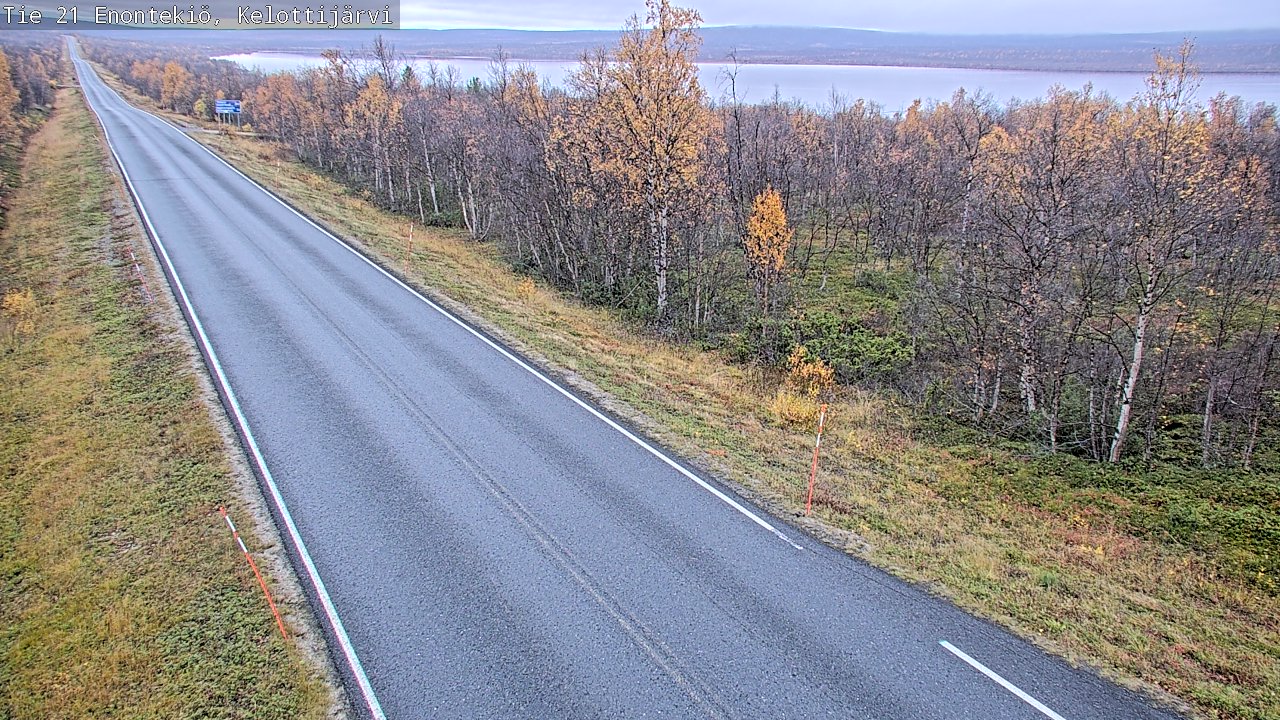 Kelikamerat Kuva Tie 21 Enontekiö, Kelottijärvi, Enontekiö, Lappi