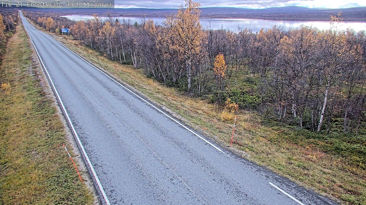 Kelikamerat Kuva Tie 21 Enontekiö, Kelottijärvi, Enontekiö, Lappi