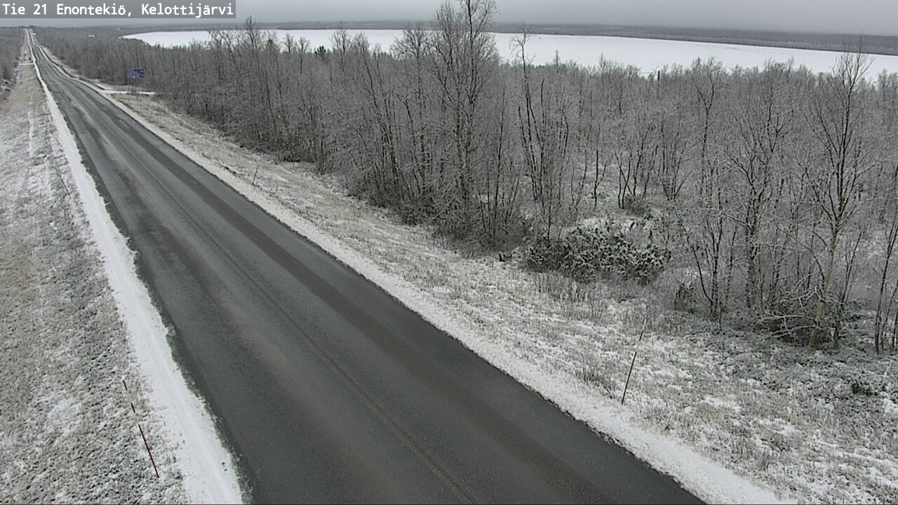 Kelikamerat Kuva Tie 21 Enontekiö, Kelottijärvi, Enontekiö, Lappi
